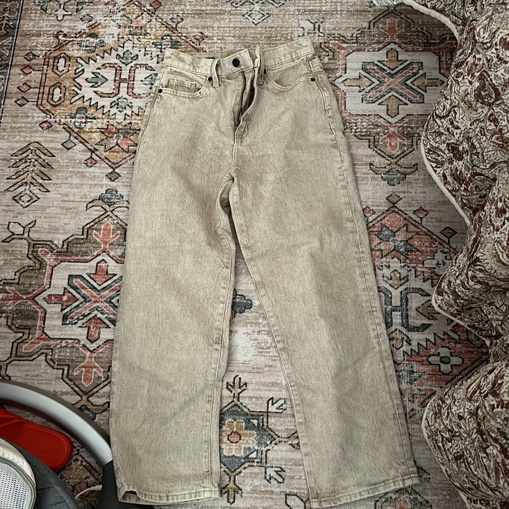 Universal Thread High Rise Jeans - Light Tan - Picture 4 of 5
